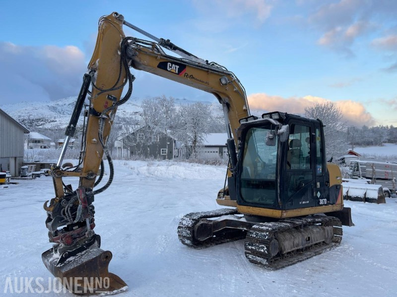 2012 Cat 307D Gravemaskin, Tiltrotator, S50, 8392 timer, sertifisert til Juli 2026 - Багер: слика 1 2012 Cat 307D Gravemaskin, Tiltrotator, S50, 8392 timer, sertifisert til Juli 2026 - Багер: слика 1