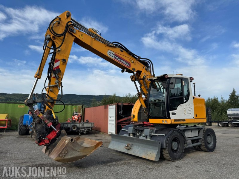 2012 Liebherr A918 Compact hjulmaskin TILTROTATOR, TOPCON GPS - Багер: слика 1 2012 Liebherr A918 Compact hjulmaskin TILTROTATOR, TOPCON GPS - Багер: слика 1