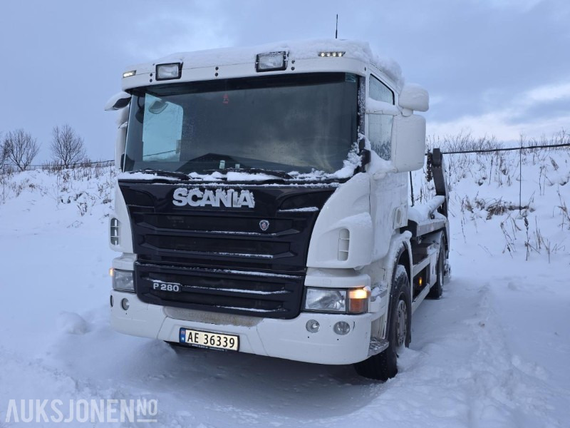 2012 Scania P280 - Liftdumper - 248 000km - Камион за подигање контејнери: слика 1 2012 Scania P280 - Liftdumper - 248 000km - Камион за подигање контејнери: слика 1