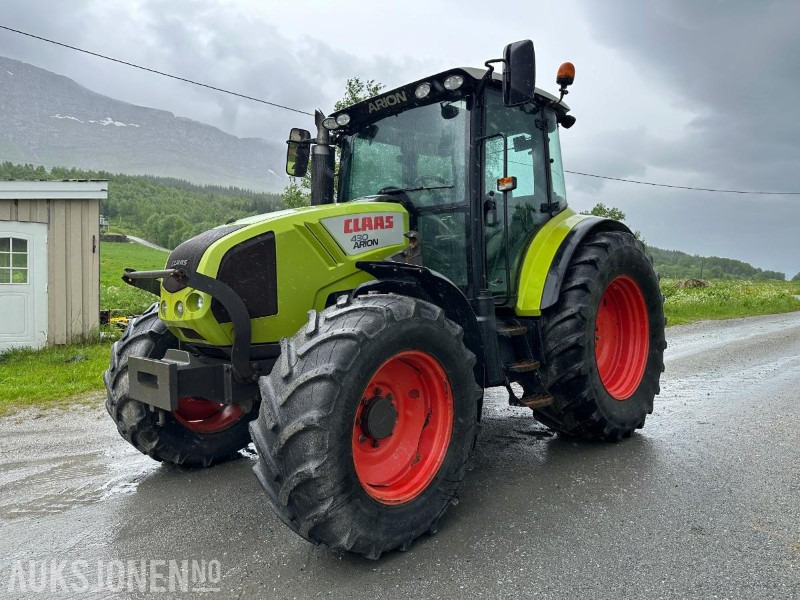 2013 Claas Arion 430 TRAKTOR MED FRONTLESSEAPPARAT - 5619 Timer - Трактор: слика 1 2013 Claas Arion 430 TRAKTOR MED FRONTLESSEAPPARAT - 5619 Timer - Трактор: слика 1