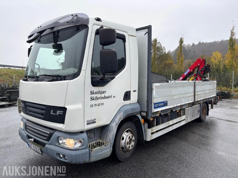 2013 DAF FALF45. HMF Handy 340 kran. 87686km - Камион со кран: слика 1 2013 DAF FALF45. HMF Handy 340 kran. 87686km - Камион со кран: слика 1
