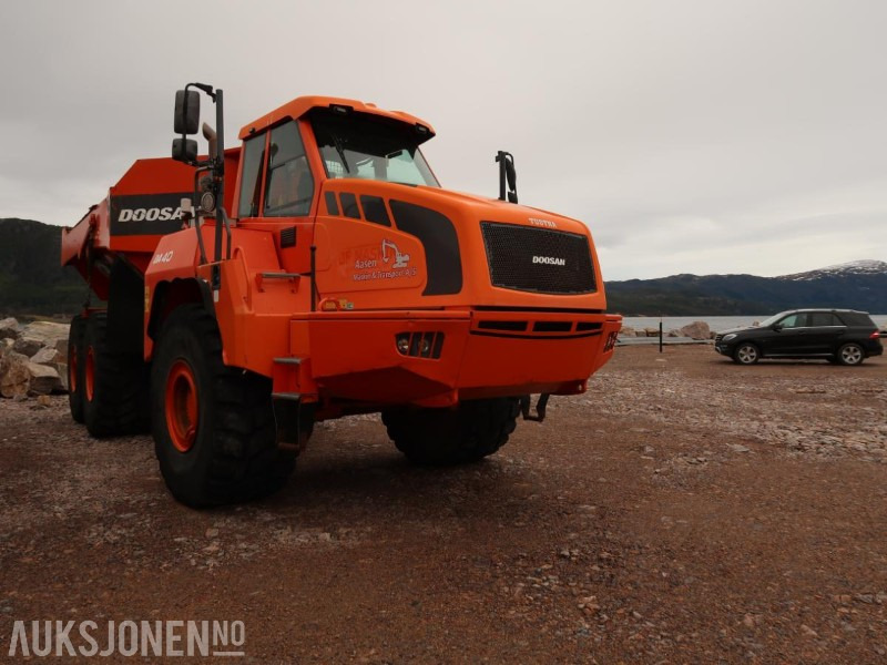 2013 Doosan DA40 Dumper - 6x6 - 24.4 m3 - Høy baklem - Varme i kasse - Sertifisert - Истоварувач: слика 3 2013 Doosan DA40 Dumper - 6x6 - 24.4 m3 - Høy baklem - Varme i kasse - Sertifisert - Истоварувач: слика 3