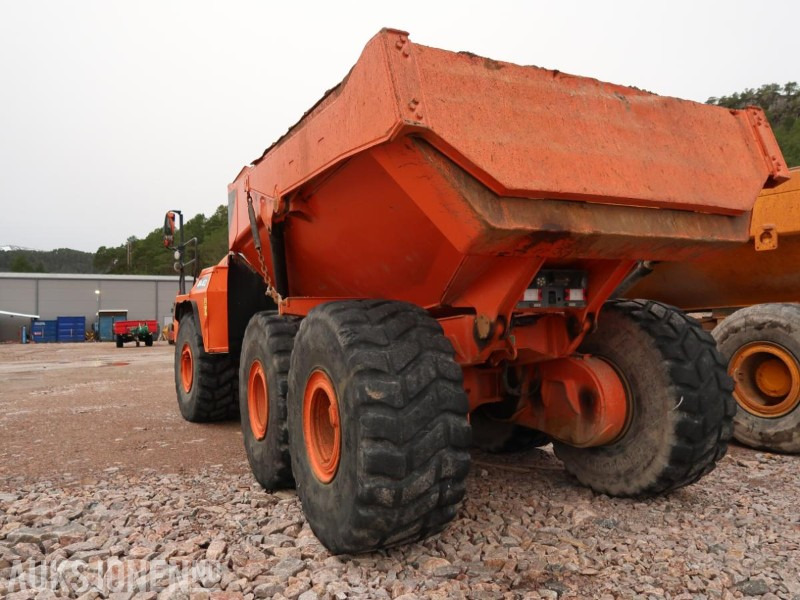 2013 Doosan DA40 Dumper - 6x6 - 24.4 m3 - Høy baklem - Varme i kasse - Sertifisert - Истоварувач: слика 5 2013 Doosan DA40 Dumper - 6x6 - 24.4 m3 - Høy baklem - Varme i kasse - Sertifisert - Истоварувач: слика 5