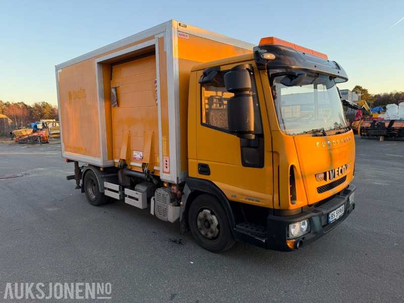 2013 Iveco Eurocargo 75E18 - Verkstedbil m/ Maxilift-kran & ZEPRO bakløfter - 148.000 km - Камион сандучар: слика 4 2013 Iveco Eurocargo 75E18 - Verkstedbil m/ Maxilift-kran & ZEPRO bakløfter - 148.000 km - Камион сандучар: слика 4
