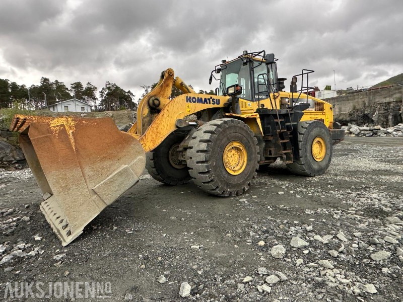 2013 Komatsu WA500-7 - Hjullaster - Натоварувач на тркала: слика 1 2013 Komatsu WA500-7 - Hjullaster - Натоварувач на тркала: слика 1