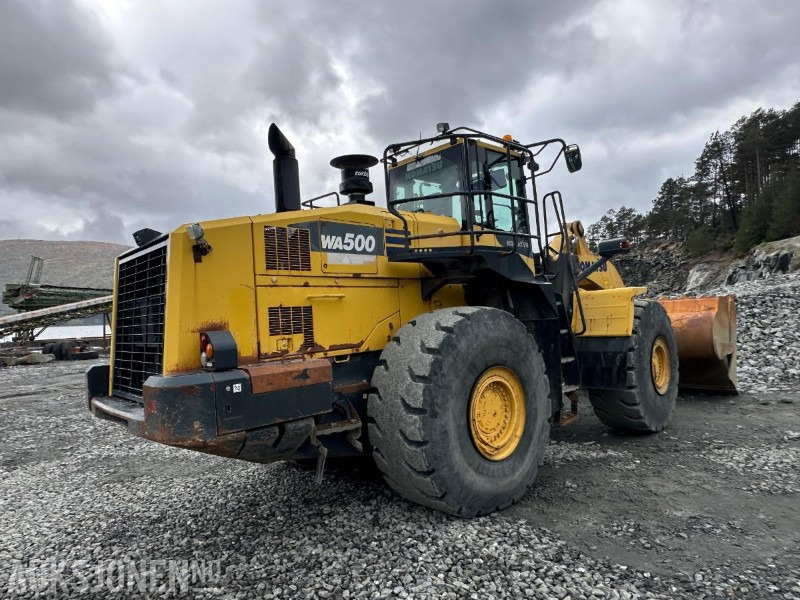 2013 Komatsu WA500-7 - Hjullaster - Натоварувач на тркала: слика 5 2013 Komatsu WA500-7 - Hjullaster - Натоварувач на тркала: слика 5