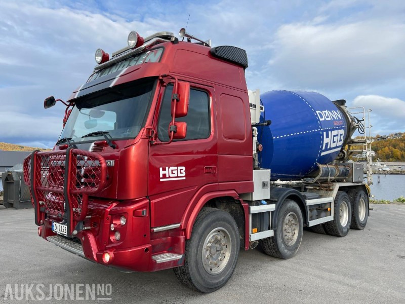 2013 Volvo FMX 460 4-akslet betongbil med kun 173054 km - Камион миксер за бетон: слика 1 2013 Volvo FMX 460 4-akslet betongbil med kun 173054 km - Камион миксер за бетон: слика 1