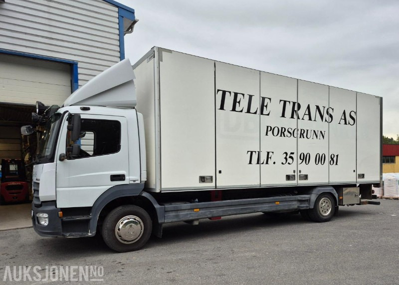 2014 Mercedes-Benz ATEGO Skapbil - Sideåpning NY EU. - Камион сандучар: слика 1 2014 Mercedes-Benz ATEGO Skapbil - Sideåpning NY EU. - Камион сандучар: слика 1