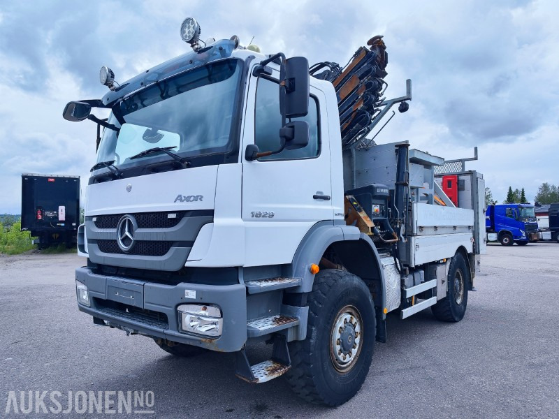 2014 Mercedes-Benz AXOR 1829 PLANBIL MED KRAN 14TM HIAB XS 144 HIPRO - Камион со кран: слика 1 2014 Mercedes-Benz AXOR 1829 PLANBIL MED KRAN 14TM HIAB XS 144 HIPRO - Камион со кран: слика 1