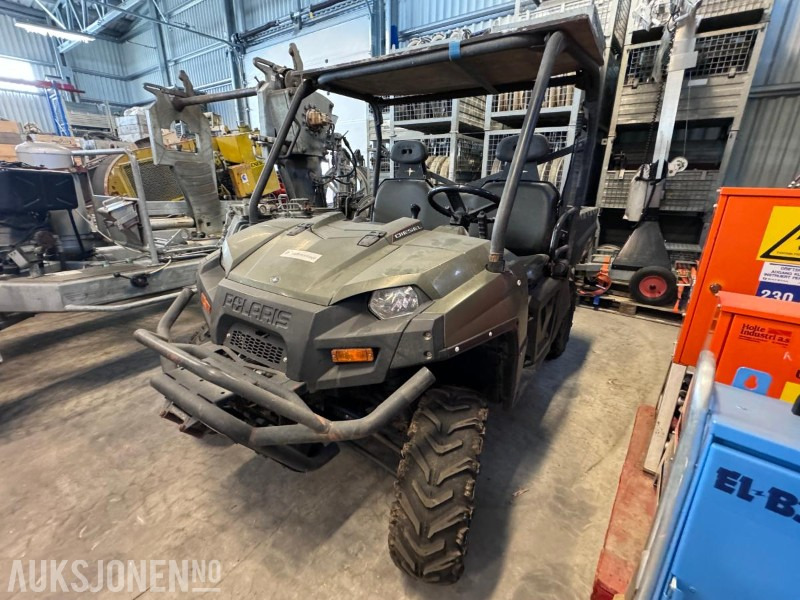 2014 Polaris RANGER DIESEL 800 UTV - 4x4 - 40 km/t - 2 seter - Gått 472 timer / 3638 km - Traktor registrert - Трактор: слика 1 2014 Polaris RANGER DIESEL 800 UTV - 4x4 - 40 km/t - 2 seter - Gått 472 timer / 3638 km - Traktor registrert - Трактор: слика 1
