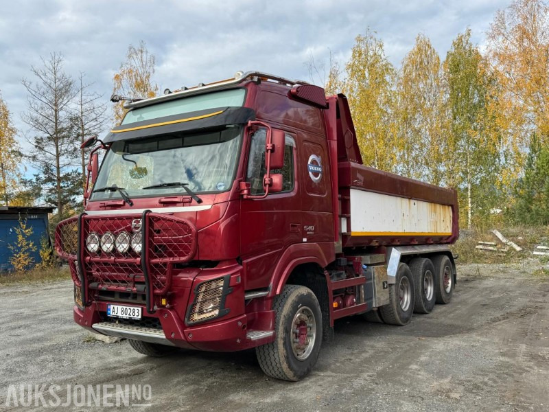 2014 Volvo FM 540 8X4 tippbil / euro 6 / eu-ok - Кипер: слика 1 2014 Volvo FM 540 8X4 tippbil / euro 6 / eu-ok - Кипер: слика 1