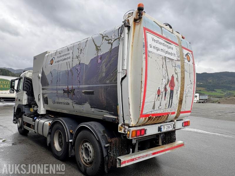 2014 Volvo FM420 EURO 6 sidelaster / komprimatorbil / renovasjonsbil - EU godkjent til 31.08.2026 - Камион за ѓубре: слика 4 2014 Volvo FM420 EURO 6 sidelaster / komprimatorbil / renovasjonsbil - EU godkjent til 31.08.2026 - Камион за ѓубре: слика 4