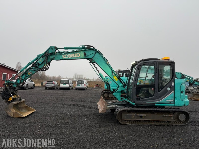 2015 Kobelco SK85MSR-3E Gummibelter, Encon tiltrotator, 6213 timer - Багер: слика 2 2015 Kobelco SK85MSR-3E Gummibelter, Encon tiltrotator, 6213 timer - Багер: слика 2