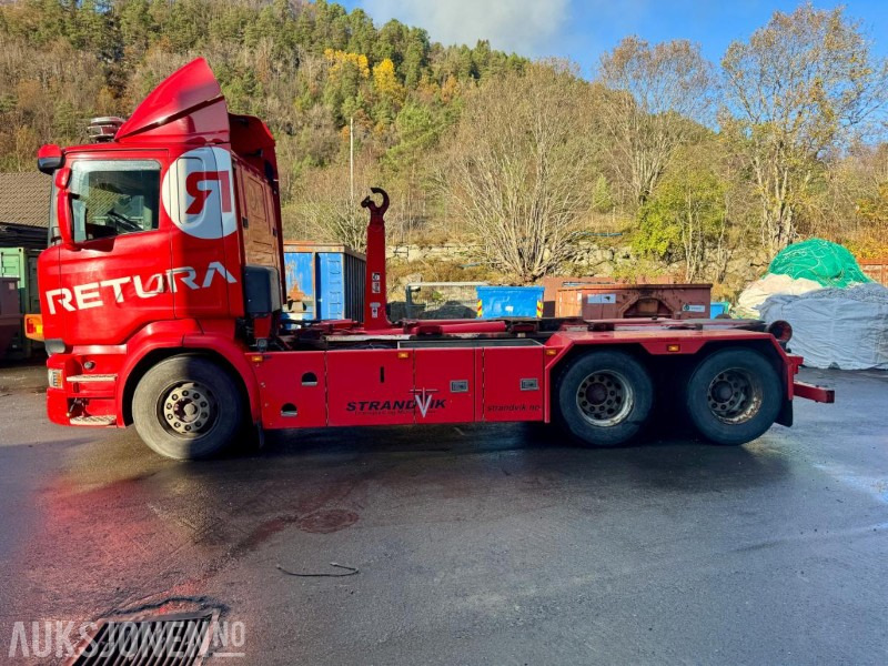2015 Scania R490-6x2-Euro6T- Eu-godkjent til 01/26 - Km: 379186 - Камион со кука за подигање: слика 5 2015 Scania R490-6x2-Euro6T- Eu-godkjent til 01/26 - Km: 379186 - Камион со кука за подигање: слика 5