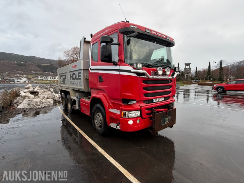 2015 Scania R520 6x4 Tandem - Navredukdjon - Brøyterigget tippbil m/ underliggende skjær - EU godkjent til oktober 2026 - Кипер: слика 3 2015 Scania R520 6x4 Tandem - Navredukdjon - Brøyterigget tippbil m/ underliggende skjær - EU godkjent til oktober 2026 - Кипер: слика 3
