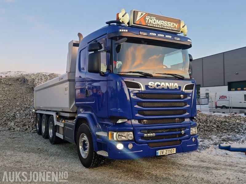 2015 Scania R580 Tippbil - Euro6 - 8X4 - 483 000km - Кипер: слика 2 2015 Scania R580 Tippbil - Euro6 - 8X4 - 483 000km - Кипер: слика 2