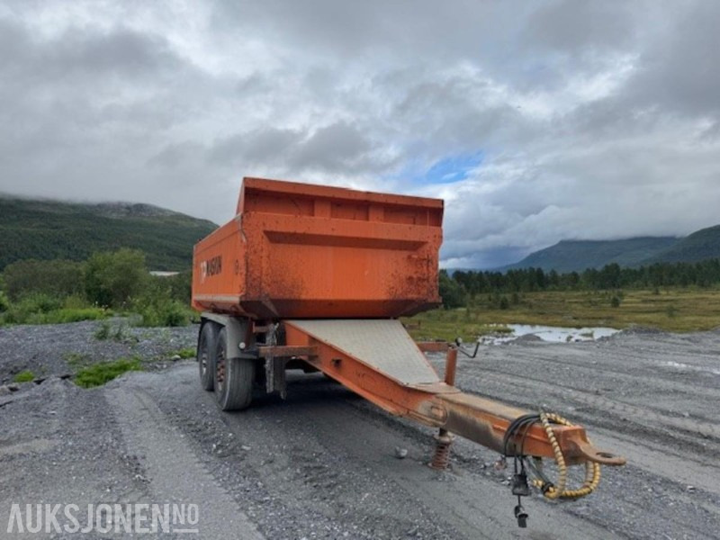 2016 Maur Bilpåbygg K2-19 Boggikjerre - Tipp - EU-Godkjent - Кипер приколка: слика 2 2016 Maur Bilpåbygg K2-19 Boggikjerre - Tipp - EU-Godkjent - Кипер приколка: слика 2