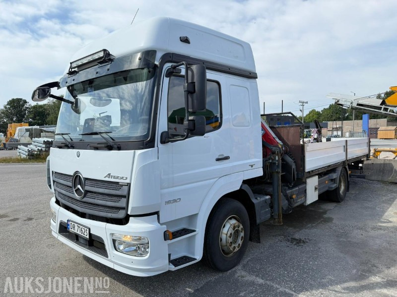 2016 Mercedes-Benz ATEGO 1530L kranbil m/ COPMA 130A.4 kran - Камион со кран: слика 1 2016 Mercedes-Benz ATEGO 1530L kranbil m/ COPMA 130A.4 kran - Камион со кран: слика 1
