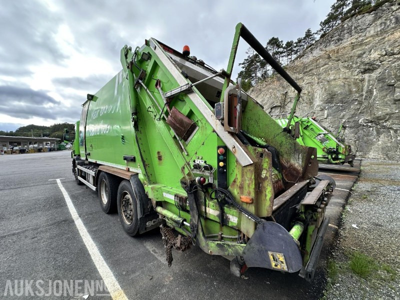 2016 Scania P320 Komprimatorbil - 2 kammer Inkl. biokammer/MTM påbygg/EU ok, 288978km - Камион за ѓубре: слика 3 2016 Scania P320 Komprimatorbil - 2 kammer Inkl. biokammer/MTM påbygg/EU ok, 288978km - Камион за ѓубре: слика 3