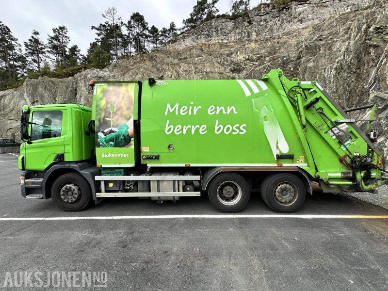 2016 Scania P320 Komprimatorbil - 2 kammer Inkl. biokammer/MTM påbygg - Камион за ѓубре: слика 2 2016 Scania P320 Komprimatorbil - 2 kammer Inkl. biokammer/MTM påbygg - Камион за ѓубре: слика 2