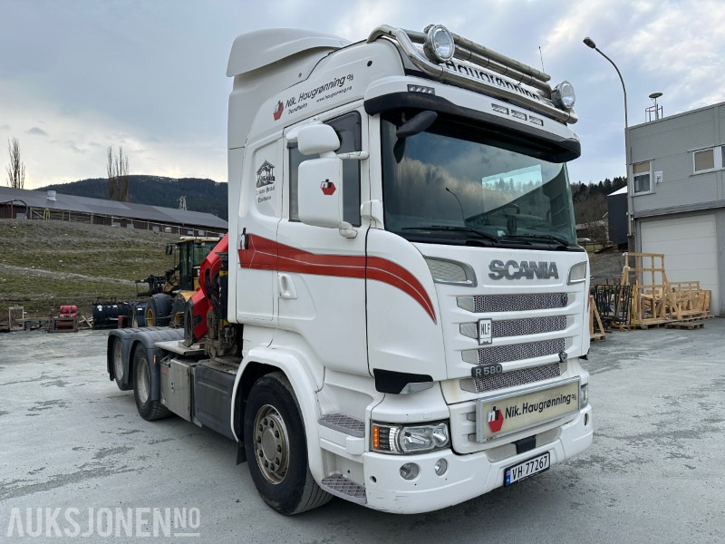 2016 Scania R580 med Effer 305/6S kran selges – klar for bruk! - Камион со кран: слика 2 2016 Scania R580 med Effer 305/6S kran selges – klar for bruk! - Камион со кран: слика 2