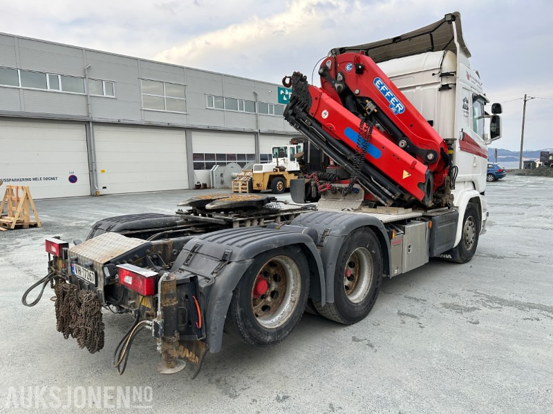 2016 Scania R580 med Effer 305/6S kran selges – klar for bruk! - Камион со кран: слика 3 2016 Scania R580 med Effer 305/6S kran selges – klar for bruk! - Камион со кран: слика 3