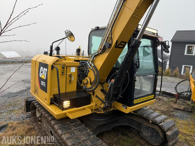 2017 Cat 307 E2 m/Tiltrotator, 3 skuffer og S50 - Багер: слика 5 2017 Cat 307 E2 m/Tiltrotator, 3 skuffer og S50 - Багер: слика 5