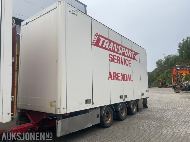 2017 Ekeri Skaphenger 3 akslet m/full sideåpning - Приколка сандучар: слика 1 2017 Ekeri Skaphenger 3 akslet m/full sideåpning - Приколка сандучар: слика 1