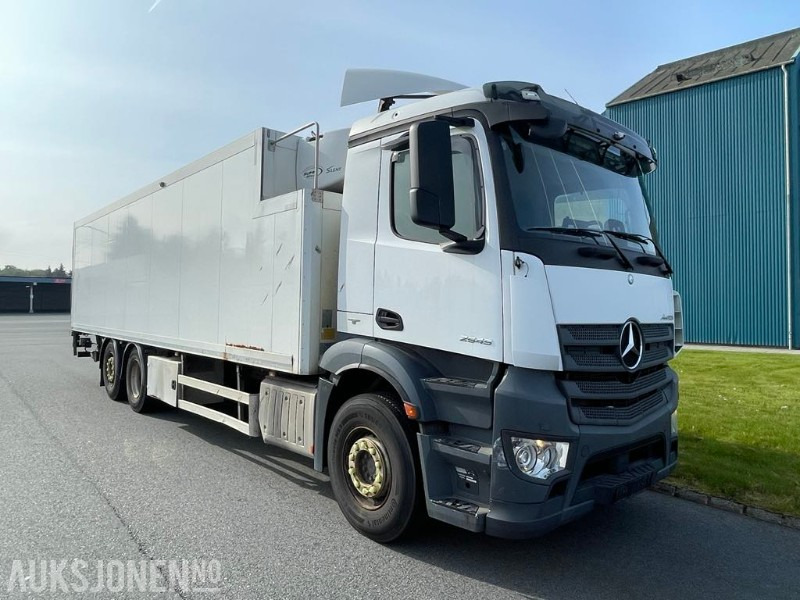 2017 Mercedes-Benz Antos Distribusjonsbil med kjøl Nordic Supra 850 - Lift - 121984 km. - Камион сандучар: слика 2 2017 Mercedes-Benz Antos Distribusjonsbil med kjøl Nordic Supra 850 - Lift - 121984 km. - Камион сандучар: слика 2