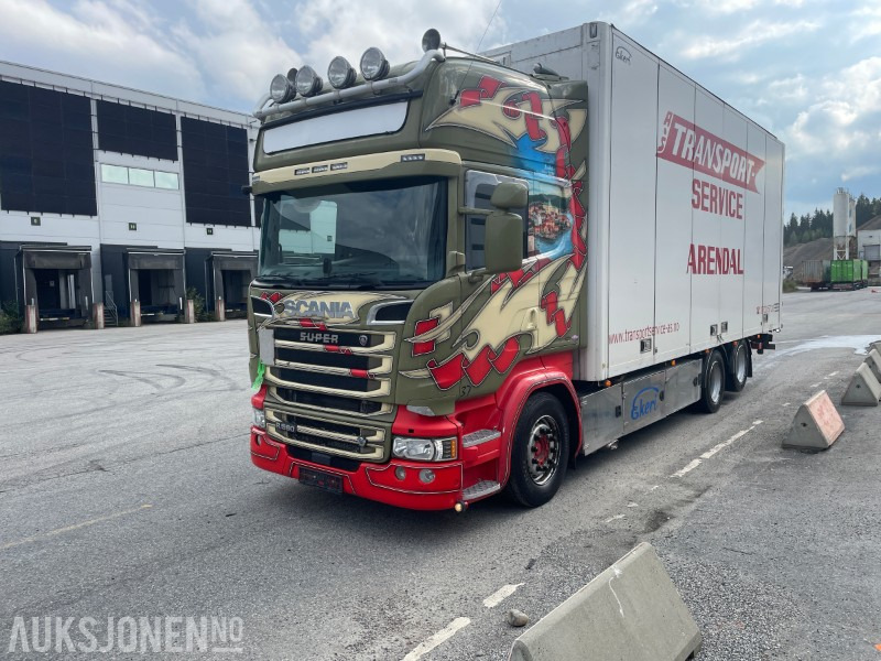 2017 Scania R-580 Ekeriskap m/full sideåpning og 2t bakløfter - Камион сандучар: слика 3 2017 Scania R-580 Ekeriskap m/full sideåpning og 2t bakløfter - Камион сандучар: слика 3