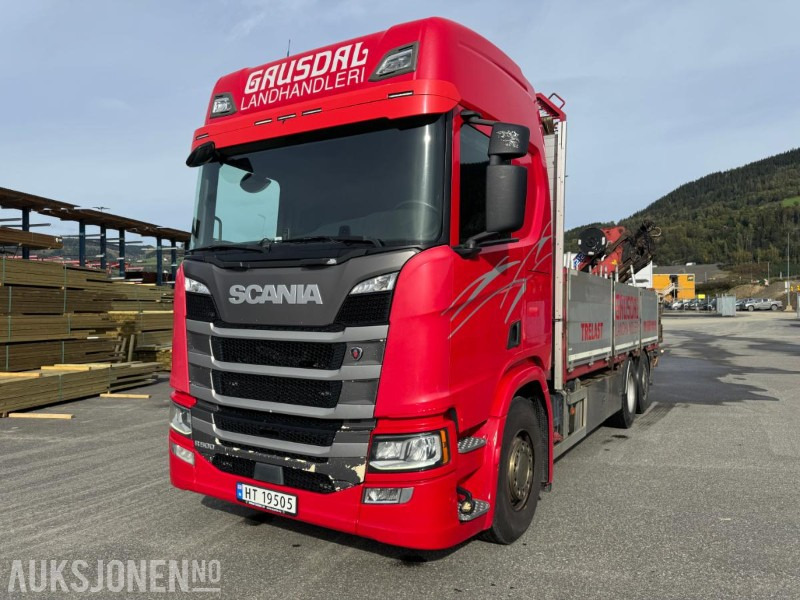 2017 Scania R500 planbil med HMF kran - Камион со кран: слика 4 2017 Scania R500 planbil med HMF kran - Камион со кран: слика 4