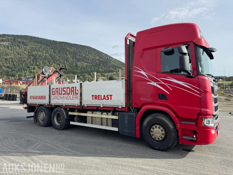 2017 Scania R500 planbil med HMF kran - Камион со кран: слика 5 2017 Scania R500 planbil med HMF kran - Камион со кран: слика 5