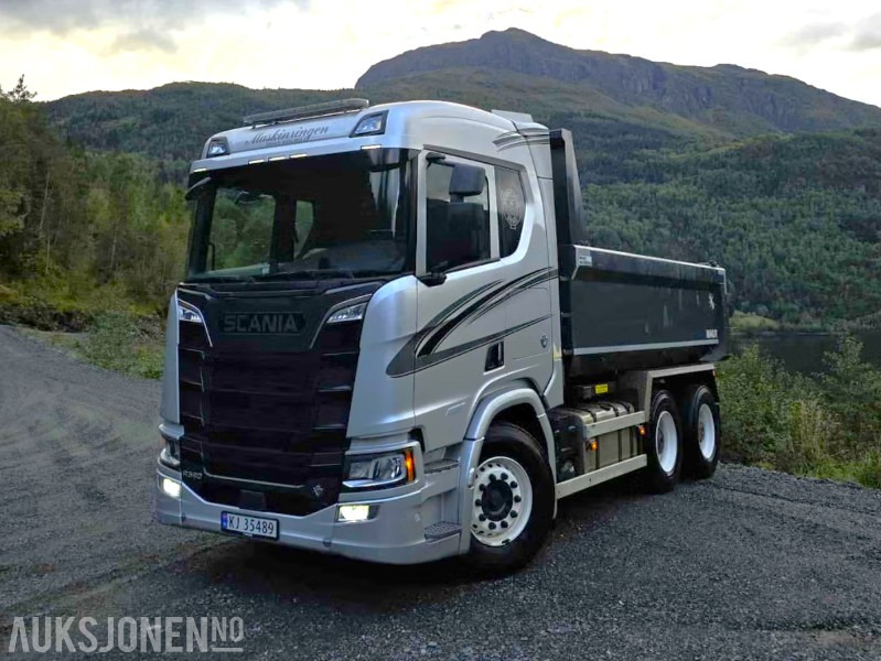 2018 Scania R580 tippbil - 396 357 km - EU ok til 30.09.2026 - Кипер: слика 1 2018 Scania R580 tippbil - 396 357 km - EU ok til 30.09.2026 - Кипер: слика 1