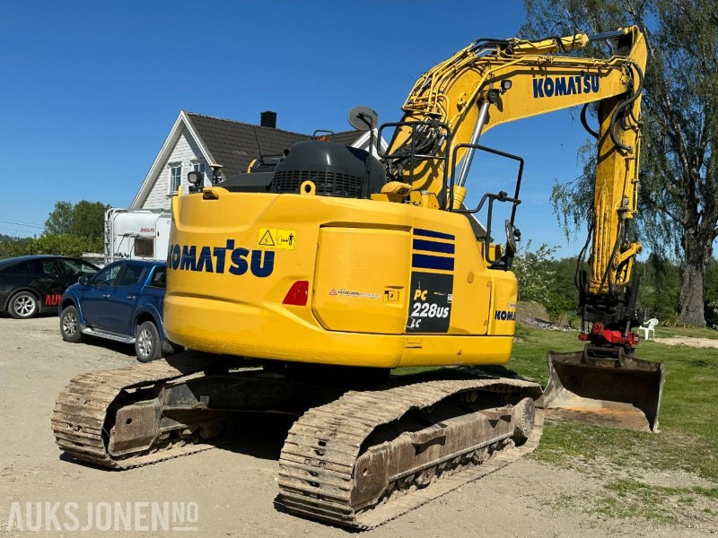 2019 Komatsu PC228USLC-11 - Gravemaskin - Tiltrotator R8 - Topcon GPS - 2skuffer - Sentralsmøring - 4467timer - Багер: слика 4 2019 Komatsu PC228USLC-11 - Gravemaskin - Tiltrotator R8 - Topcon GPS - 2skuffer - Sentralsmøring - 4467timer - Багер: слика 4