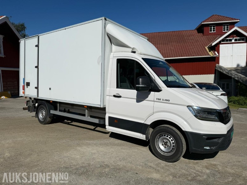 2020 MAN TGE 3.180 2,0 TDI 177HK SKAPBIL - 8 PALLER - SERVICEHISTORIKK - AUTOMAT - BAKLØFT - Камион сандучар: слика 1 2020 MAN TGE 3.180 2,0 TDI 177HK SKAPBIL - 8 PALLER - SERVICEHISTORIKK - AUTOMAT - BAKLØFT - Камион сандучар: слика 1