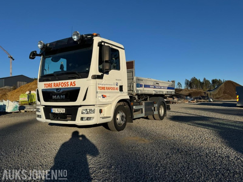 2020 MAN TGL 8.220 4x2 Tippbil, Meiller 3-veis Tipp, Servicehistorikk, Automat, Webasto, 78 514 km - Кипер: слика 1 2020 MAN TGL 8.220 4x2 Tippbil, Meiller 3-veis Tipp, Servicehistorikk, Automat, Webasto, 78 514 km - Кипер: слика 1