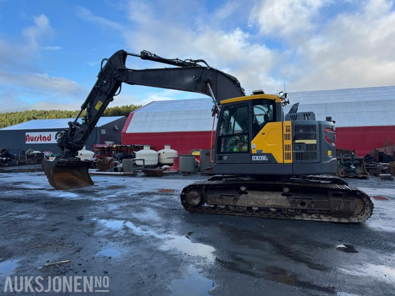 2020 Volvo ECR 235EL Gravemaskin - S70 feste - Pusskuffe - Sentralsmøring - bunkringspumpe - Tiltrotator - Pusskuffe - Sertifisert - Багер: слика 1 2020 Volvo ECR 235EL Gravemaskin - S70 feste - Pusskuffe - Sentralsmøring - bunkringspumpe - Tiltrotator - Pusskuffe - Sertifisert - Багер: слика 1