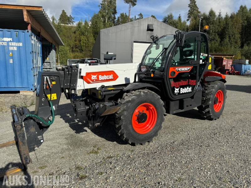 2022 Bobcat T40.180SLPRC teleskoplaster med skuffe og hydraulisk gafler - Телескопски ракувач: слика 2 2022 Bobcat T40.180SLPRC teleskoplaster med skuffe og hydraulisk gafler - Телескопски ракувач: слика 2
