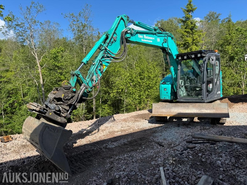 2022 Kobelco SK75SR-7 / Tiltrotator / 866 timer - Багер: слика 1 2022 Kobelco SK75SR-7 / Tiltrotator / 866 timer - Багер: слика 1