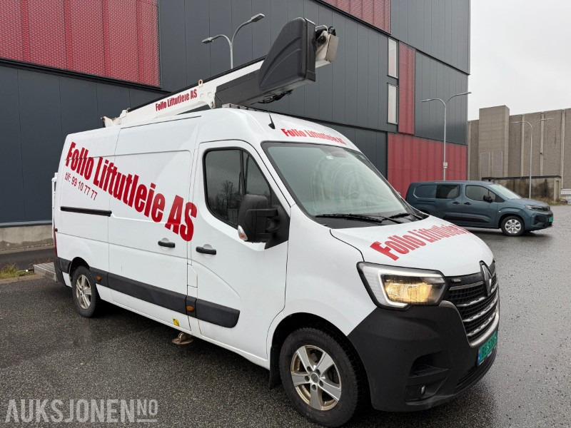 2022 Movex TLF 15 Renault Master Klasse B, 15 meter arb.høyde, 230kg i kurv, 2x støttebein, isolert kurv, Ledrotor og blitzere - Дигачка платформа: слика 3 2022 Movex TLF 15 Renault Master Klasse B, 15 meter arb.høyde, 230kg i kurv, 2x støttebein, isolert kurv, Ledrotor og blitzere - Дигачка платформа: слика 3