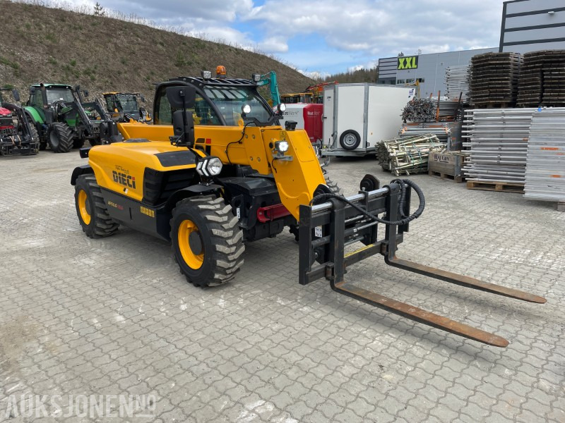 Телескопски ракувач 2023 Dieci Apollo 26.6 hyd pll gaffel skuffe på 1,5 m3 løftekrok: слика 1