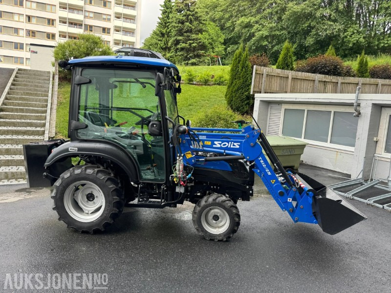 2024 Solis 26 HST minitraktor | kun 15 timer | 4WD | frontlaster m/ skuffe | varmeapparat - Трактор: слика 4 2024 Solis 26 HST minitraktor | kun 15 timer | 4WD | frontlaster m/ skuffe | varmeapparat - Трактор: слика 4