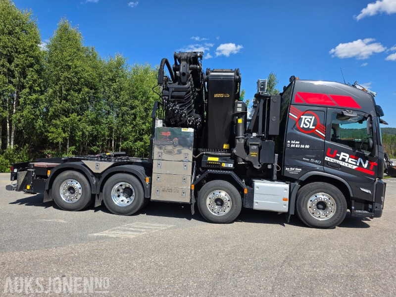 2024 Volvo FM 540 8X2 kranbil 165 tm med vinsj lasteflak elpumpe/el aggregat - Камион со кран: слика 4 2024 Volvo FM 540 8X2 kranbil 165 tm med vinsj lasteflak elpumpe/el aggregat - Камион со кран: слика 4