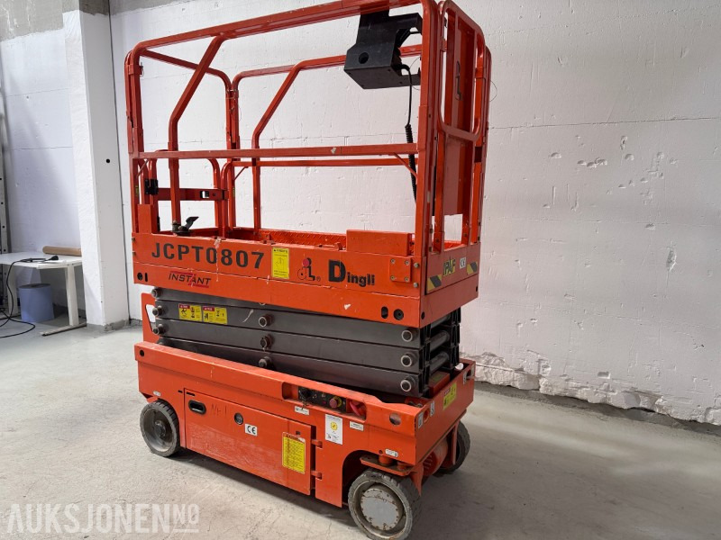 Dingli Sakselift - 7,8m - JCPT0807DC Kun gått 89 timer - Дигачка платформа: слика 3 Dingli Sakselift - 7,8m - JCPT0807DC Kun gått 89 timer - Дигачка платформа: слика 3