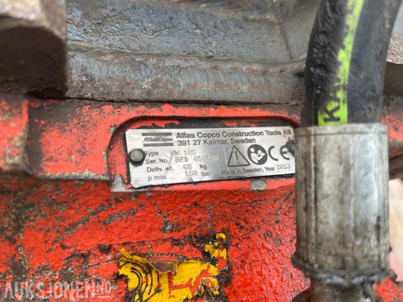 2013 Atlas Copco KM 105 Pigghammer S30, rep objekt - Додаток за Градежна машина: слика 5 2013 Atlas Copco KM 105 Pigghammer S30, rep objekt - Додаток за Градежна машина: слика 5