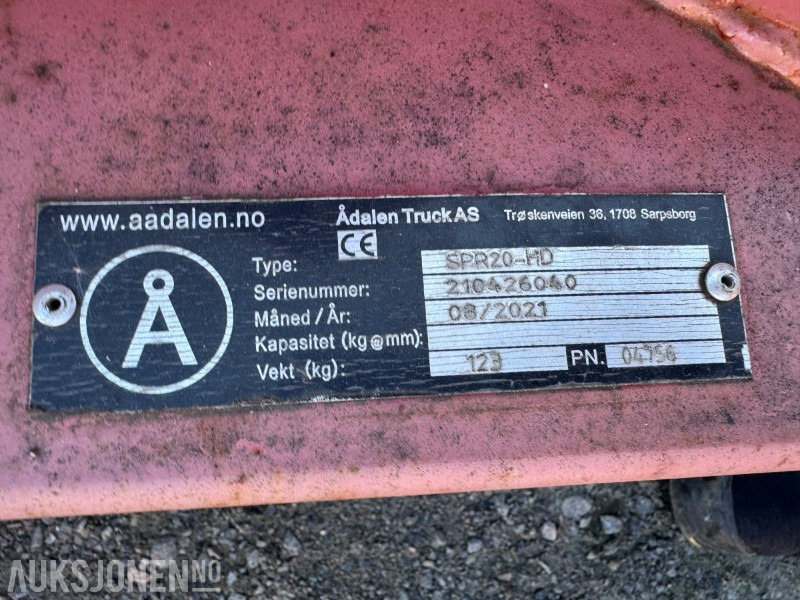 2021 Ådalen truckskjær - Додаток за Градежна машина: слика 3 2021 Ådalen truckskjær - Додаток за Градежна машина: слика 3