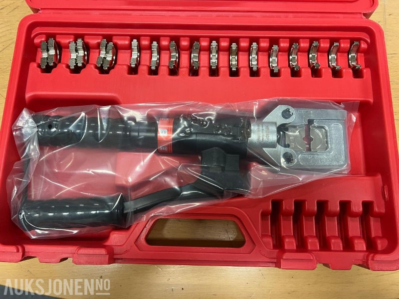 Hydraulisk Presstang for C-Press og kabelsko- Ny/Ubrukt - ingen minstepris - Додаток за Градежна машина: слика 1 Hydraulisk Presstang for C-Press og kabelsko- Ny/Ubrukt - ingen minstepris - Додаток за Градежна машина: слика 1