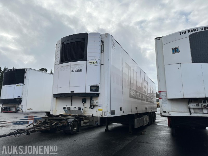 Ekeri FNA Frysesemi 2013 – Carrier Vector 1950 MT – Sideåpning – EU-godkjent til 07/2026 - Полуприколка ладилник: слика 1 Ekeri FNA Frysesemi 2013 – Carrier Vector 1950 MT – Sideåpning – EU-godkjent til 07/2026 - Полуприколка ладилник: слика 1