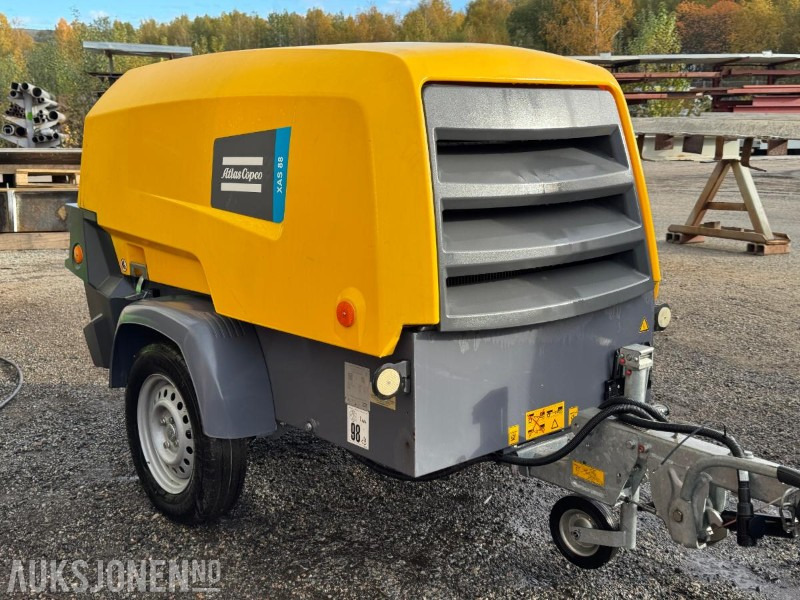 2021 Atlas Copco XAS88 kompressor - Индустриска опрема: слика 5 2021 Atlas Copco XAS88 kompressor - Индустриска опрема: слика 5