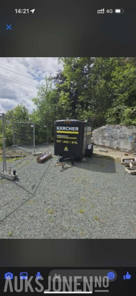 Индустриска опрема Kärcher Hds 1000 de Henger med vanntank og kraftig Karcher dieseldrevet høytrykksvasker: слика 6 Индустриска опрема Kärcher Hds 1000 de Henger med vanntank og kraftig Karcher dieseldrevet høytrykksvasker: слика 6